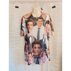 Jim Halpert from the Office graphic shirt, L